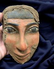 Rare Egyptian Antiquities Pharaonic Ancient Egyptian Mask Statue BC Egypt BC picture