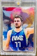 ┥LUKA DONCIC LIMITED EDITION # 18 # 2/50 AUTO EDWARD VELLA VERY RARE CARDS picture