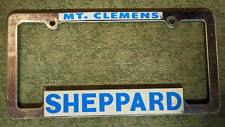 Sheppard Motor Sales Inc - Mount Clemens, Michigan license plate frame 90's picture