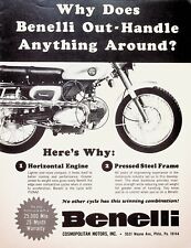 1967 Benelli Barracuda Cosmopolitan Motors - Vintage Motorcycle Ad picture