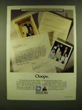 1990 Maytag Appliances Ad - Ooops. picture