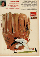 1970 RAWLINGS Fastback Baseball Glove BROOKS ROBINSON Orioles Vintage Print Ad  picture
