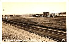 COLUMBIA AIRPORT real photo postcard rppc PORTLAND OREGON OR picture