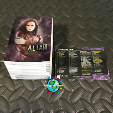 ALIAS SEASON 3/THREE COMPLETE 81-CARD PREMIUM TRADING CARDS SET 2004 INKWORKS picture
