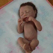 REBORN DOLL Full Body Silicone Cute Girl Baby H20cm picture
