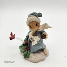 Vintage 1996 Have Yourself Merry Little Christmas Enesco Priscilla's Mouse Tales picture