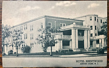 Vintage Postcard 1939 Hotel Brentwood, Asbury Park, New Jersey picture