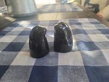 Vintage 1960s Seal head shaped salt and peper shakers Animal Seal  picture