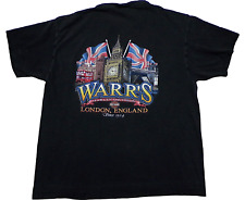 Vtg 2001 Harley Davidson London England Shirt Men's XL Warr's Made in USA picture