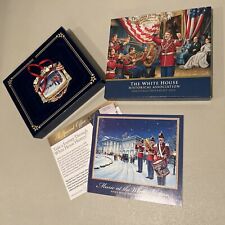 White House Christmas 2010 Ornament Army Navy Reception 1900 William McKinley picture