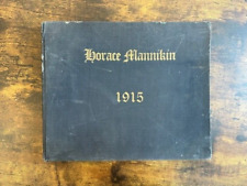 Vintage Yearbook 1915  Mannikin Horace Mann School New York City NY Water Damage picture