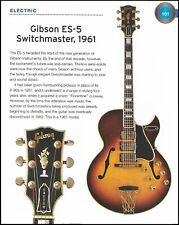 1961 Gibson ES-5 Switchmaster + 1962 Gibson ES-120T guitar history article picture