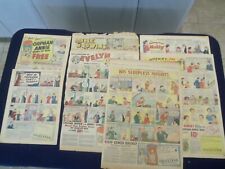 1933-1940 OVALTINE FULL PAGE COLOR COMICS ADS - LOT OF 7 - NP 5255 picture