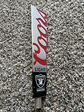 Coors Special Edition Raiders Beer Tap Handle picture