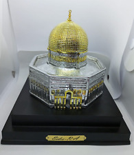 Islamic Table Decor Sterling Silver 925 Dome of the Rock Jerusalem Replica Aqsa picture