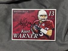 Kurt Warner Autograph Card Super Bowl Champion  picture