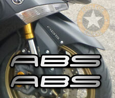 SET OF 2 X ABS FOR TMAX YAMAHA SCOOTER LENGTH 8cm STICKER STICKER AB036 picture