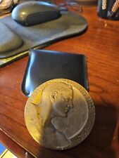 National Bank of Portland Oregon Bronze Medal by Avard Fairbanks c.1929 picture