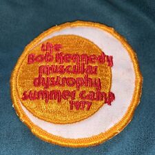 The Bob Kennedy Muscular Dystrophy Summer Camp 1977 Patch BSA picture