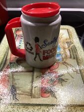 Vintage Sentry Food Mart Plastic Travel Coffee Mug Cup picture
