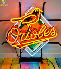 Baltimore Orioles Logo Neon Light Sign Lamp 17