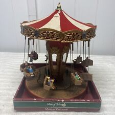 Merry Brite Mr Christmas Rare Vintage Swing Music Carousel Music Box picture