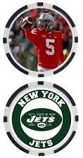 GARRETT WILSON - 2022 NFL DRAFT PICK 10 - NEW YORK JETS - POKER CHIP  picture