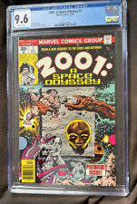 NM+ CGC 9.6 2001 A Space Odyssey #1 Jack Kirby art Nice black cover off white picture