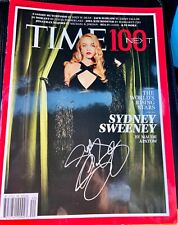 Sydney Sweeney autograph signed TIME magazine cover Euphoria No Hard Feelings picture