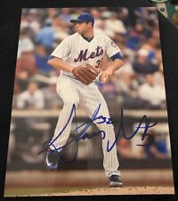 STEVEN MATZ SIGNED 8X10 PHOTO NY METS PITCHER W/COA+PROOF RARE WOW picture