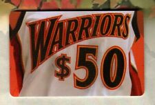 GOLDEN STATE WARRIORS Collectible ( 2007 ) Gift Card ( $0 - NO VALUE ) picture