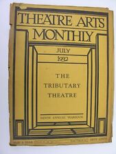 THEATRE ARTS MONTHLY July 1932 Julia Peterkin Little Theatres Montreal Repertory picture