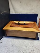 Handmade Maple Cherry Exotic Wood Inlay Valet Decor Dresser Jewelry Box picture