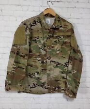 US MILITARY Coat Army Combat Uniform Insect Shield Camo Jacket Small Regular  picture