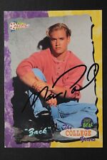 Mark Paul Gosselaar Autographed 1994 Pacific Signed Card Saved by the Bell Zach picture