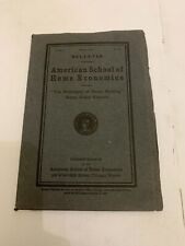 March 1912 American School Of Home Economics The Profession Of Home Making picture