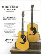 Martin Standard 00-28 & HD-28 acoustic guitar ad 185th anniversary advertisement picture