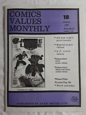 Comics Values Monthly NEW 18 Aug 1987  Justice League 3 cover no ad picture