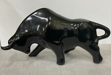 Vintage Bull Fighting Figure Taurus Ceramic Statue 13