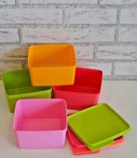 Tupperware Keep Tab Rectangle Small 500 ML Spill Proof Airtight Boxes Set of 4 picture
