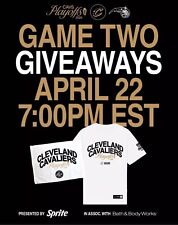 Cleveland Cavaliers 2024 Playoffs T-Shirt XL SGA 4/22/24 R1 Game 2 Cavs IN HAND picture