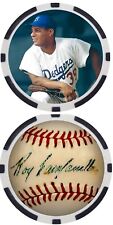 Roy Campanella - DODGERS POKER CHIP* - GOLF BALL MARKER ***SIGNED*** picture