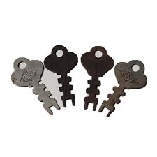4 Vintage Basco Keys Approx 1.75