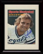 Gallery Framed George Brett - Royals SI Autograph Replica Print picture