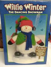 Vintage Willie Winter The Dancing Snowman Rockin' Around the Christmas Tree EUC picture