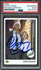 CHEVY CHASE PSA/DNA AUTO CHRISTMAS VACATION CLARK GRISWOLD 1989 UPPER DECK picture