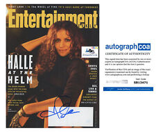 HALLE BERRY AUTOGRAPH SIGNED  ENTERTAINMENT WEEKLY MAGAZINE ACOA picture