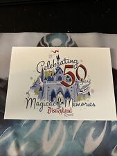 2005 Disneyland Resort CELEBRATING 50 YEARS Magical Memories POSTCARD picture