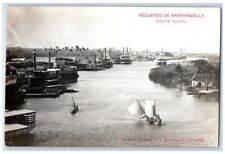 c1920's Port City Steamship View Barranquilla Colombia RPPC Photo Postcard picture