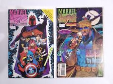 MARVEL AGE #129 1993 ADAM HUGHES COVER W/Poster Included + 137 Lot Comic Book picture